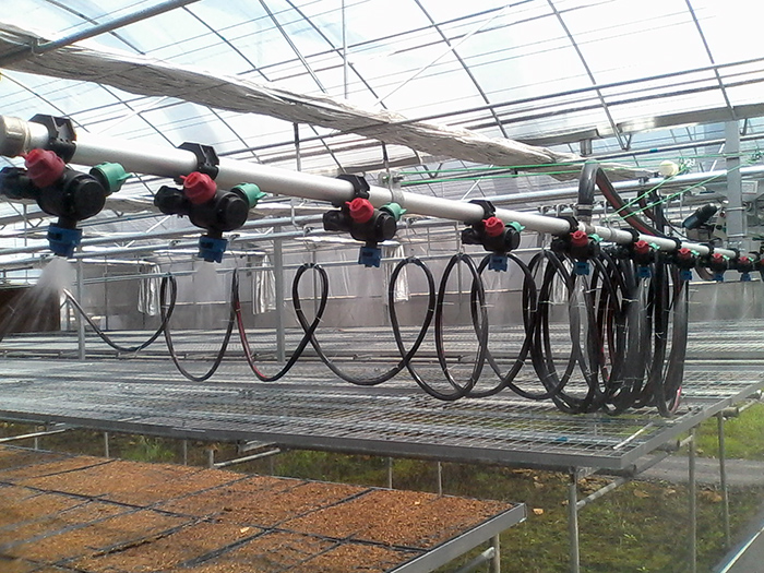 搞溫室大棚育苗的朋友注意了，用噴灌機(jī)時(shí)一定要做的